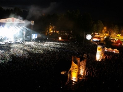Салацгрива стала хозяйкой самого масштабного прибалтийского фестиваля рок-музыки - Positivus Festival 2012